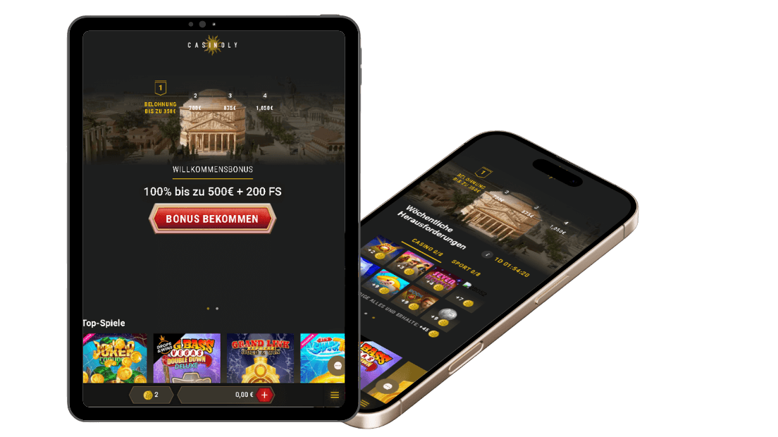 Die Casinoly Mobile App